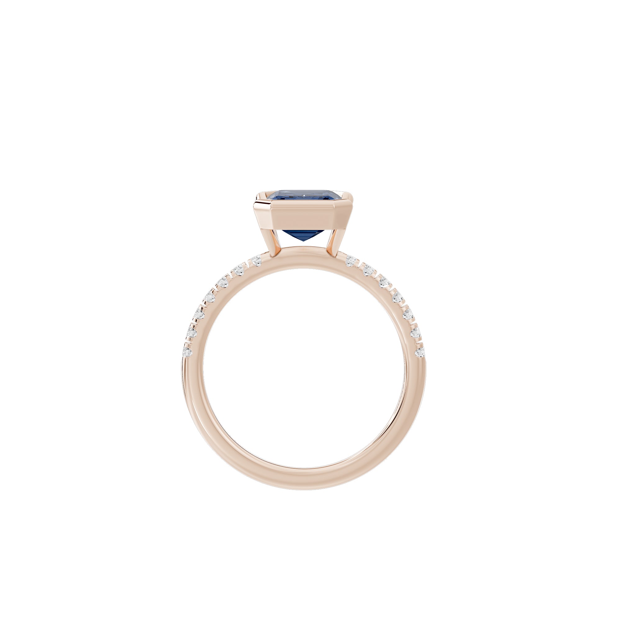 Skyfall Bezel 0.22 Carat Lab Grown Diamond Ring