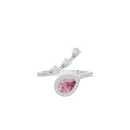 Plum Lab Diamond Ring