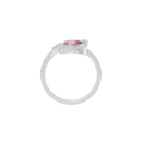Plum Lab Diamond Ring