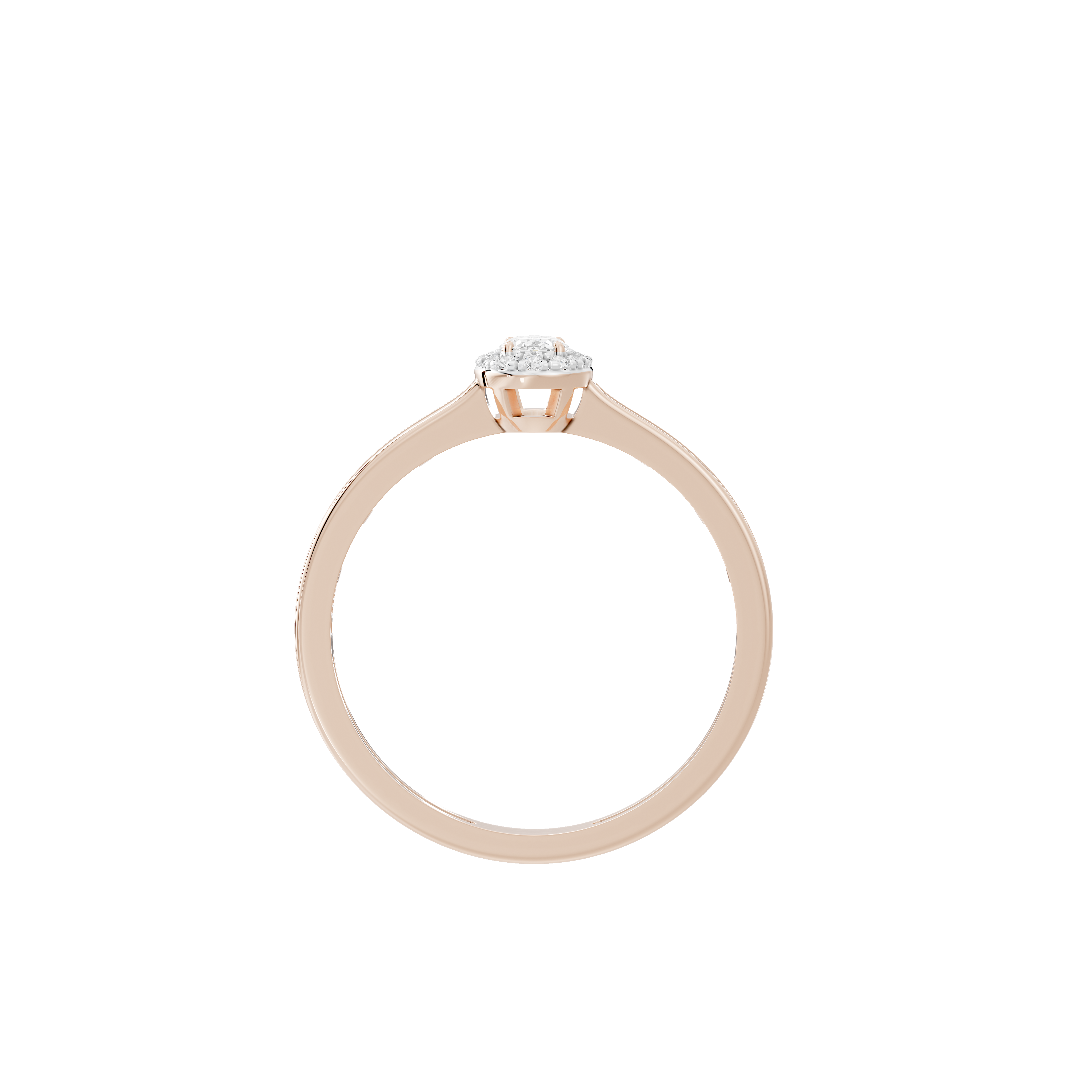 Minty Bagutte Crownlight 0.372 Carat Lab Grown Diamond Ring