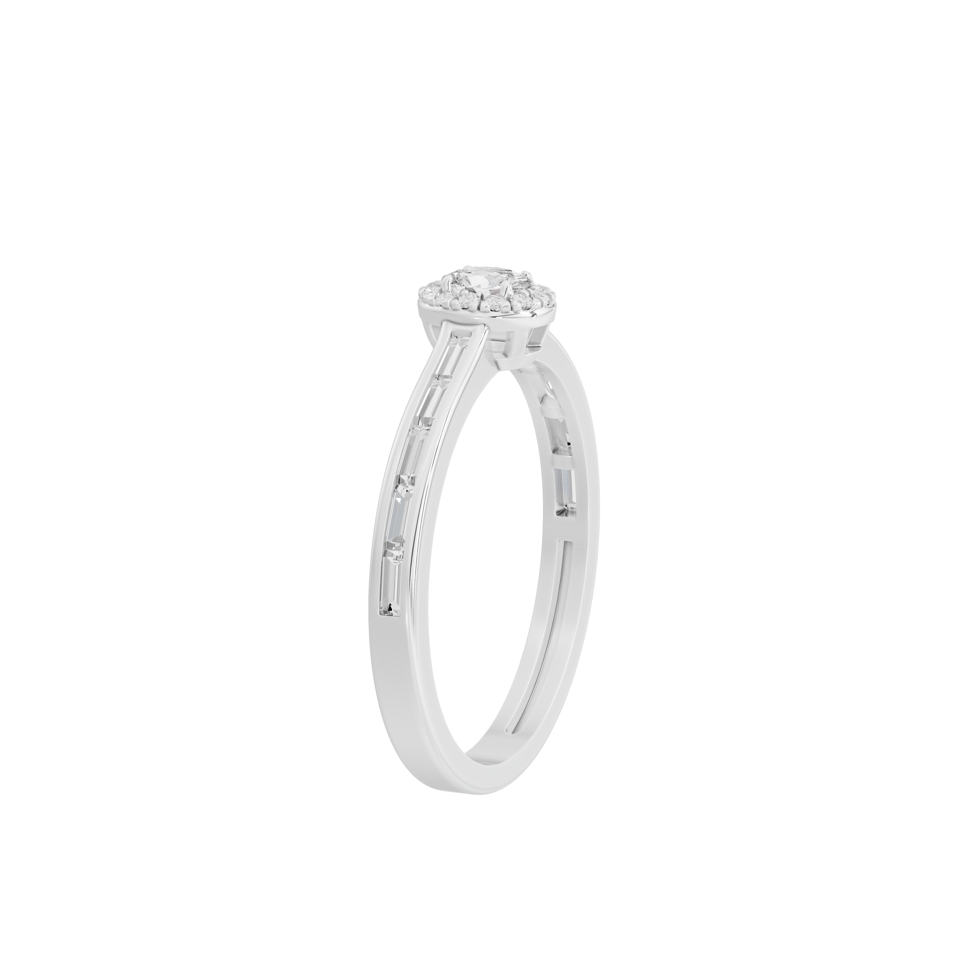 Minty Bagutte Crownlight 0.372 Carat Lab Grown Diamond Ring