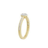 Minty Bagutte Crownlight 0.372 Carat Lab Grown Diamond Ring