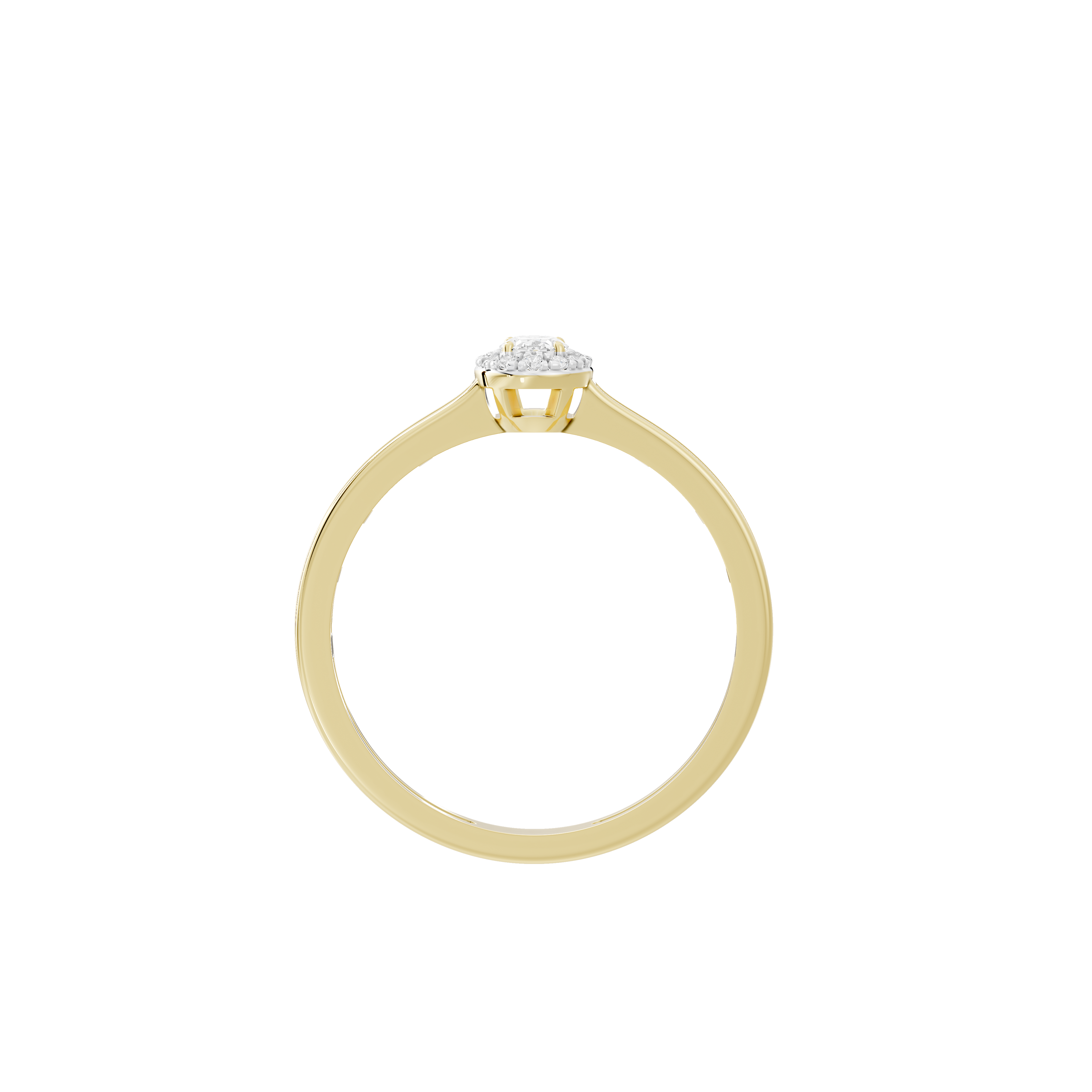 Minty Bagutte Crownlight 0.372 Carat Lab Grown Diamond Ring