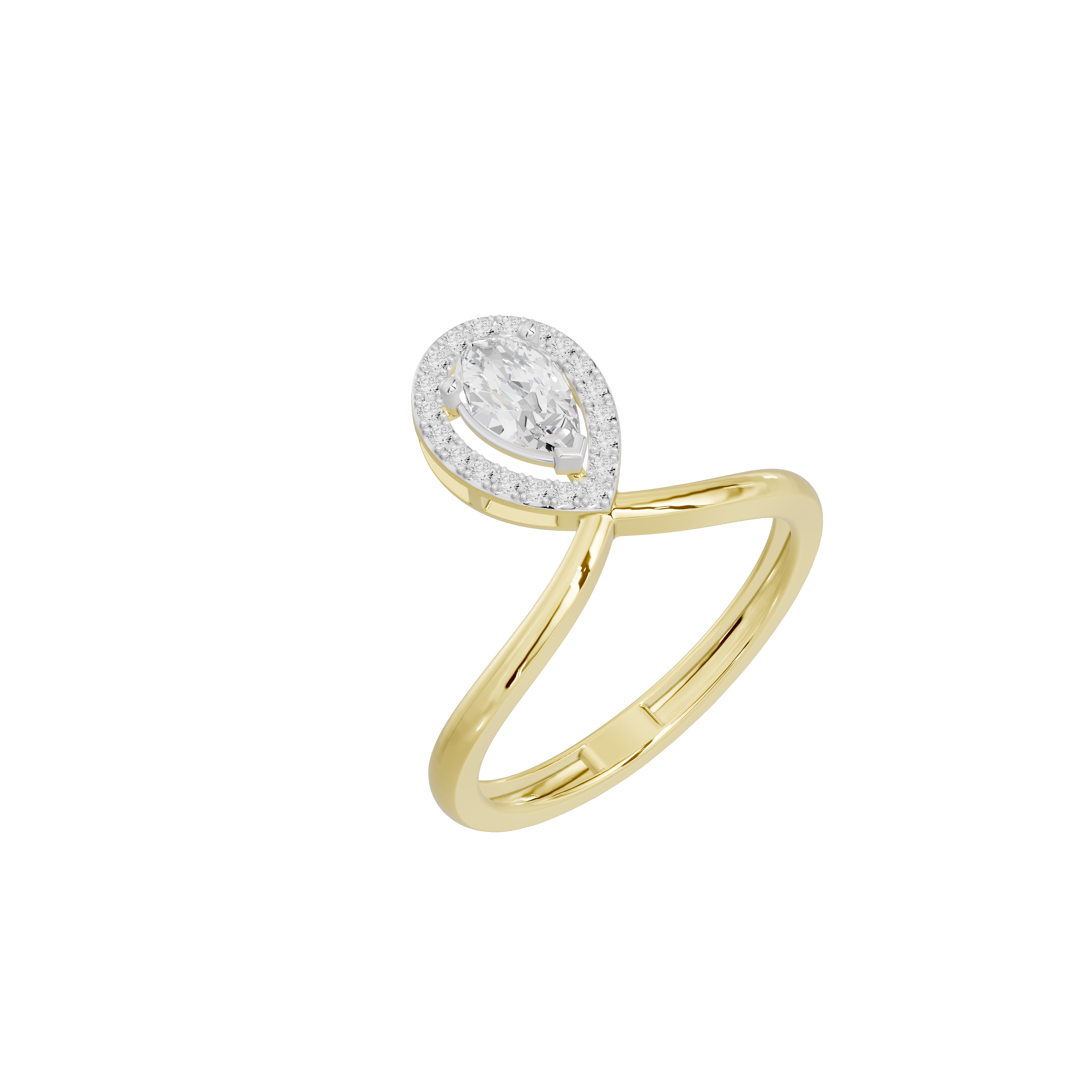 Dove Starling Lab Diamond Ring