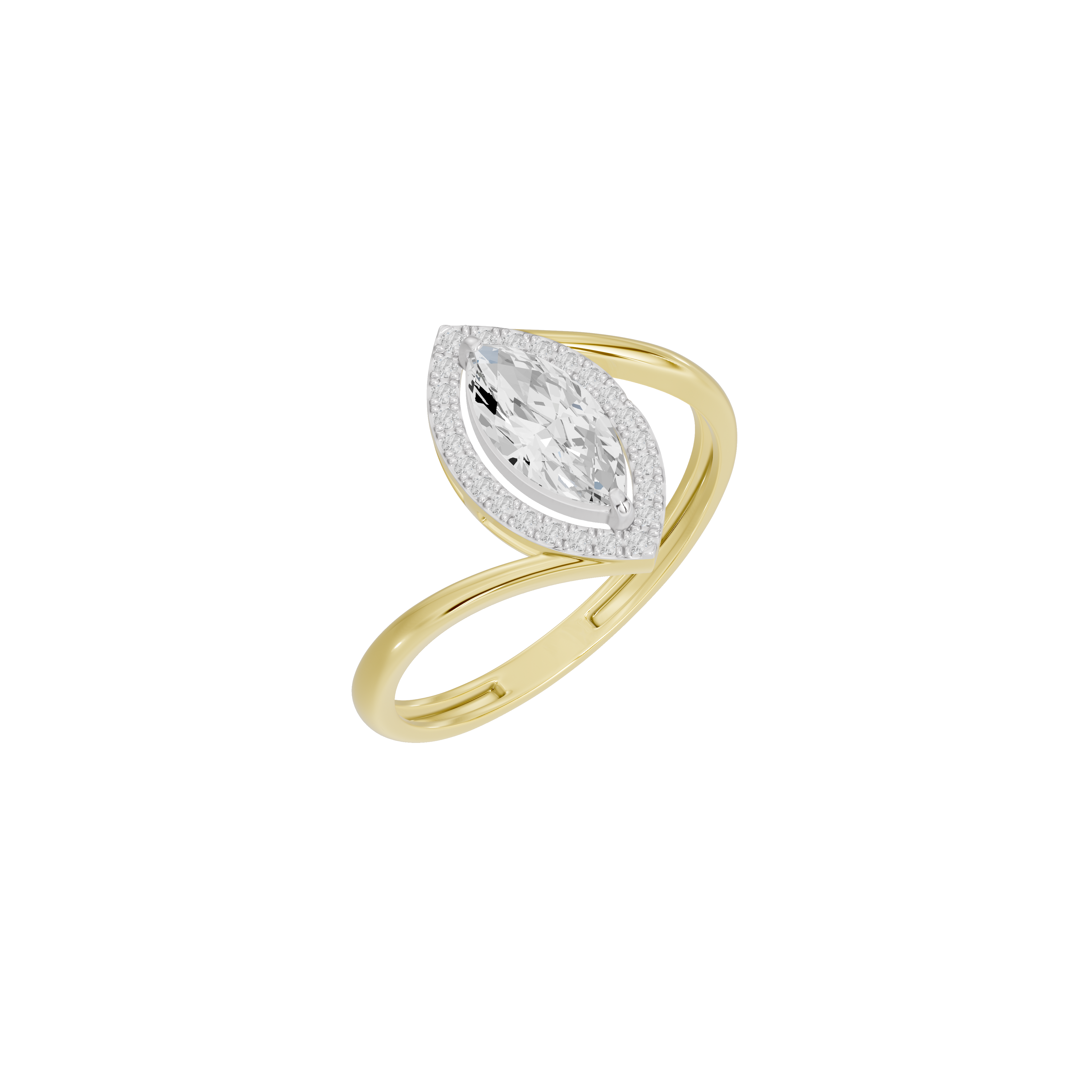 Cadence Lab Diamond Ring
