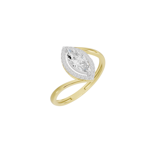 Cadence Lab Diamond Ring