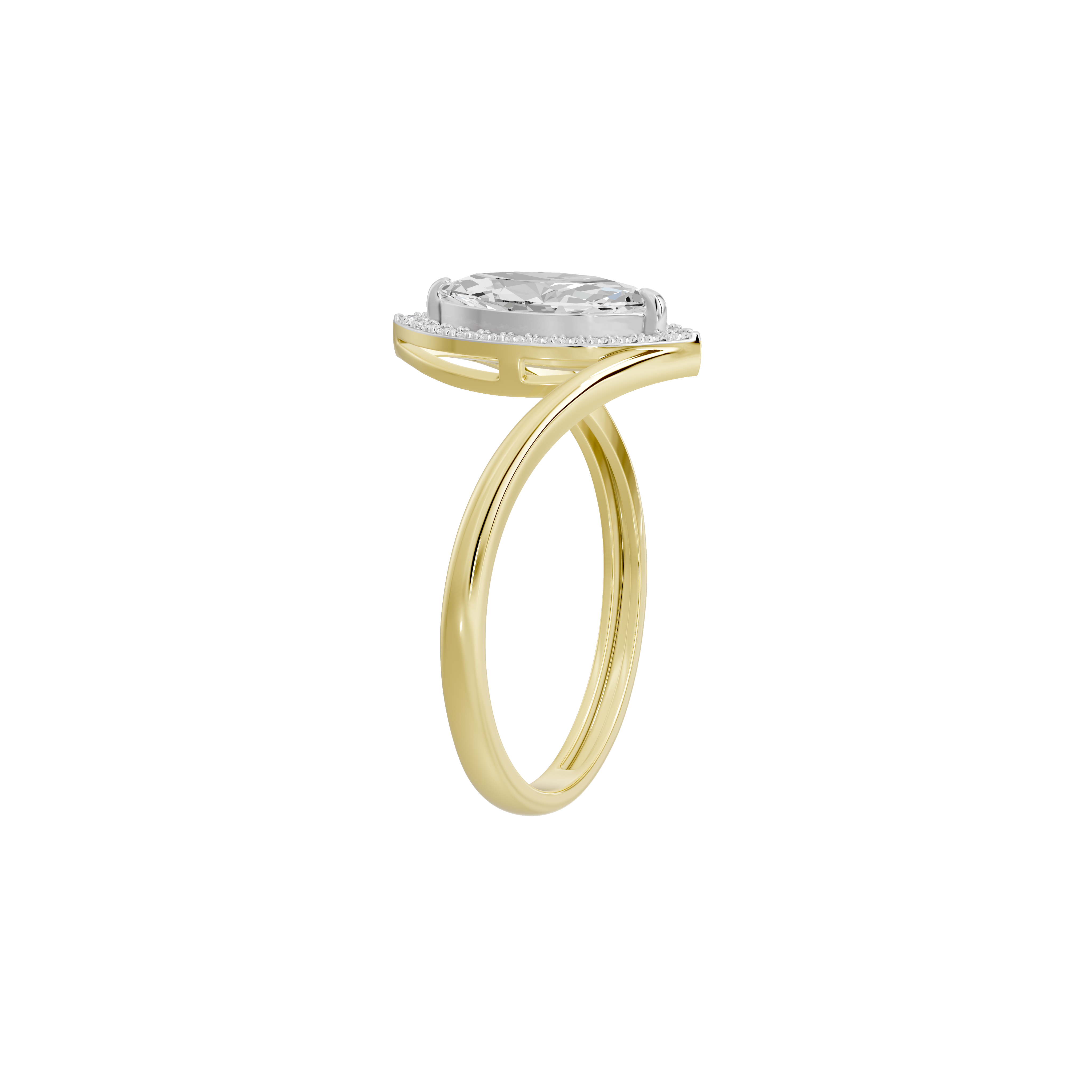 Cadence Lab Diamond Ring