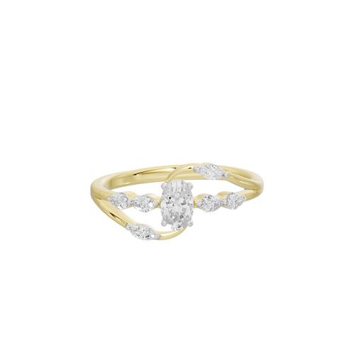 Wren Open Lab Diamond Ring