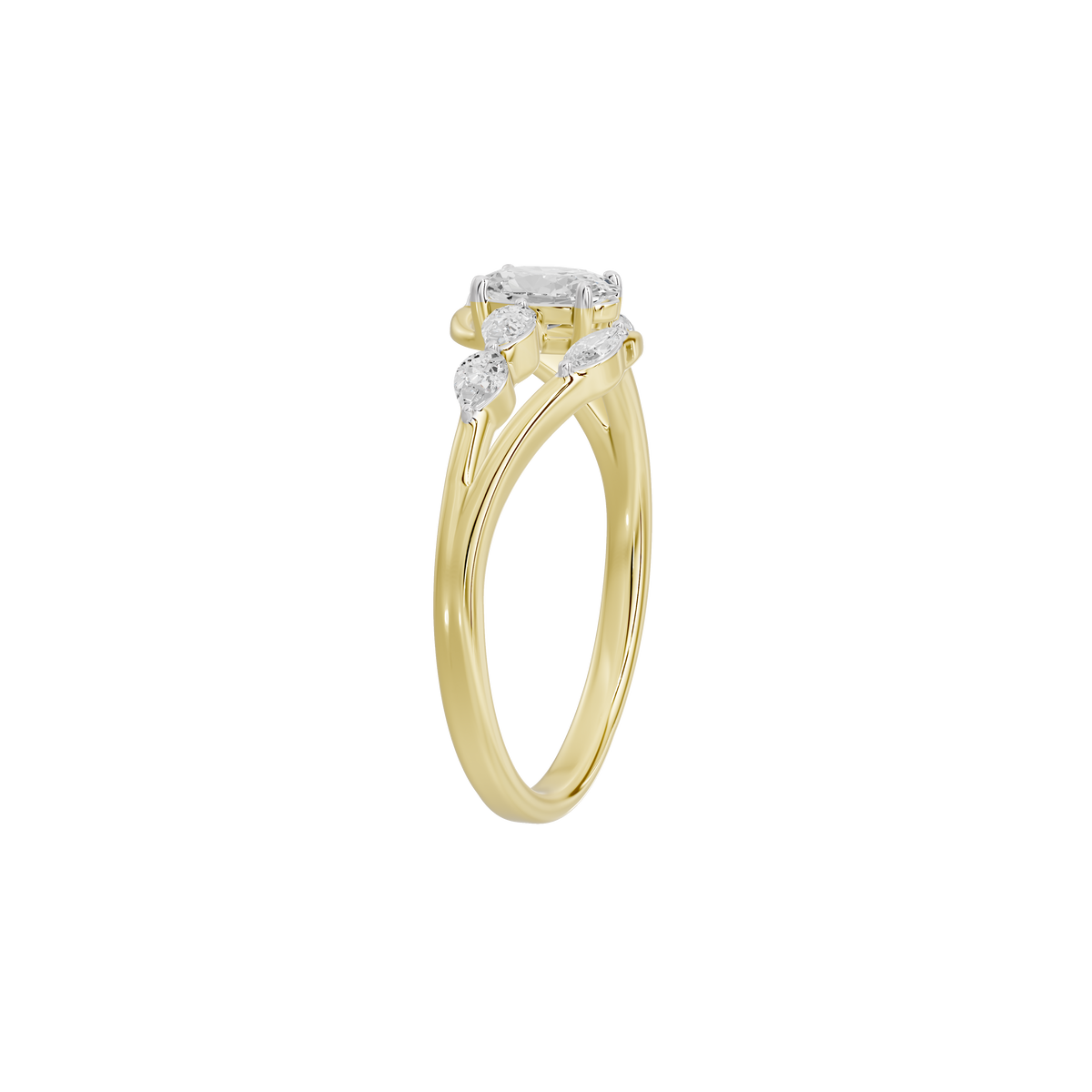 Wren Open Lab Diamond Ring