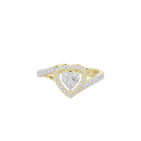 sweetest love Lab Diamond Ring