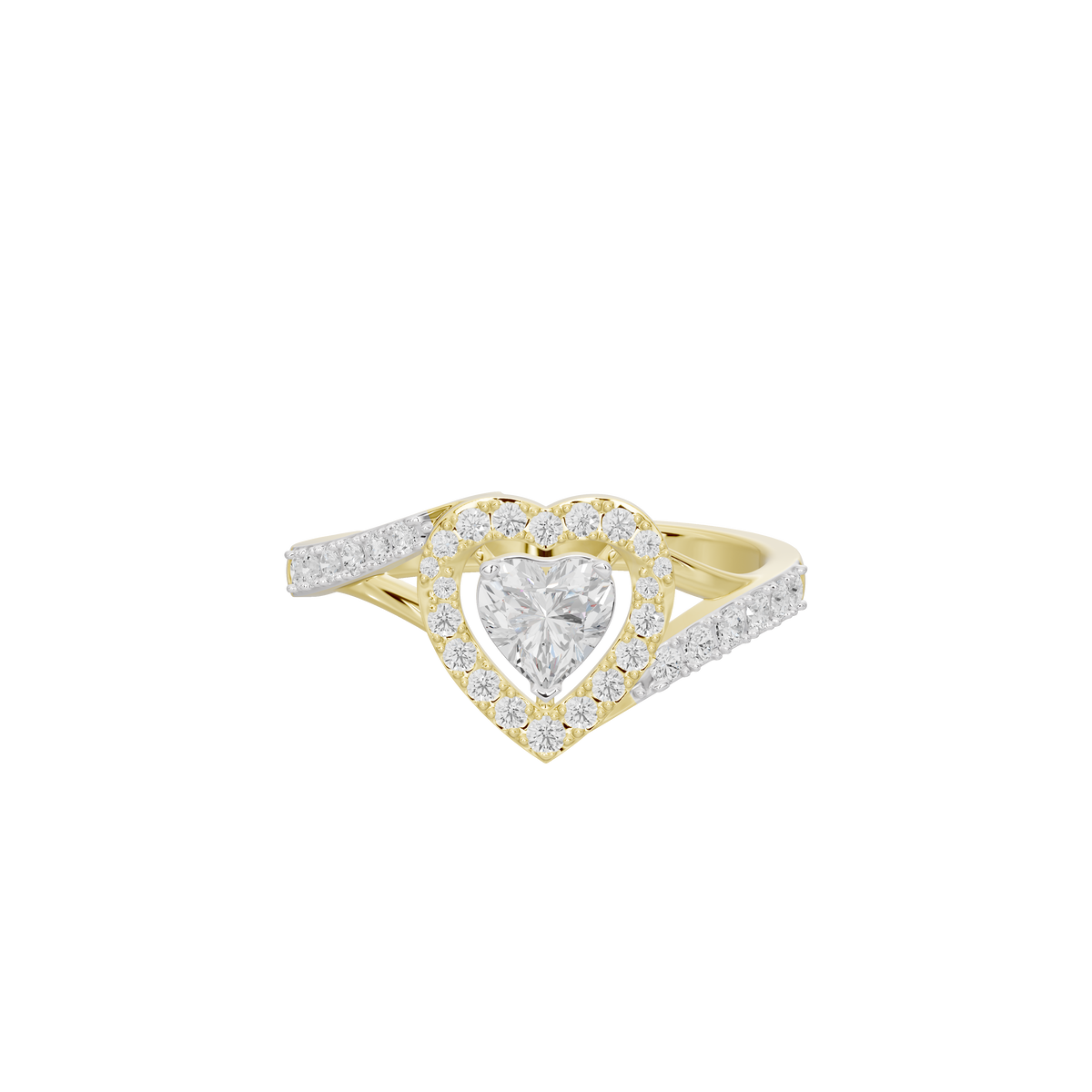 sweetest love Lab Diamond Ring