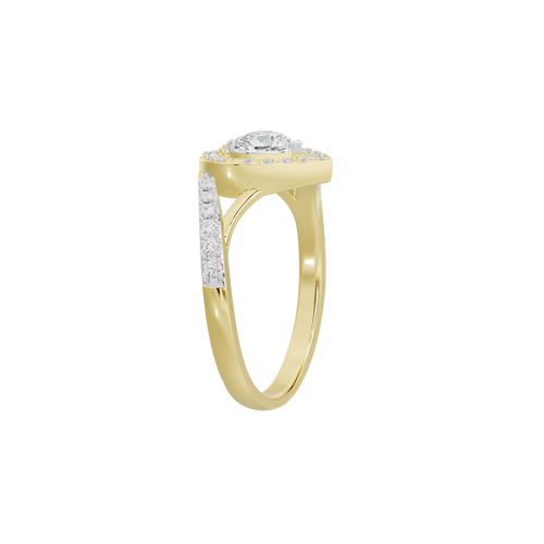 sweetest love Lab Diamond Ring
