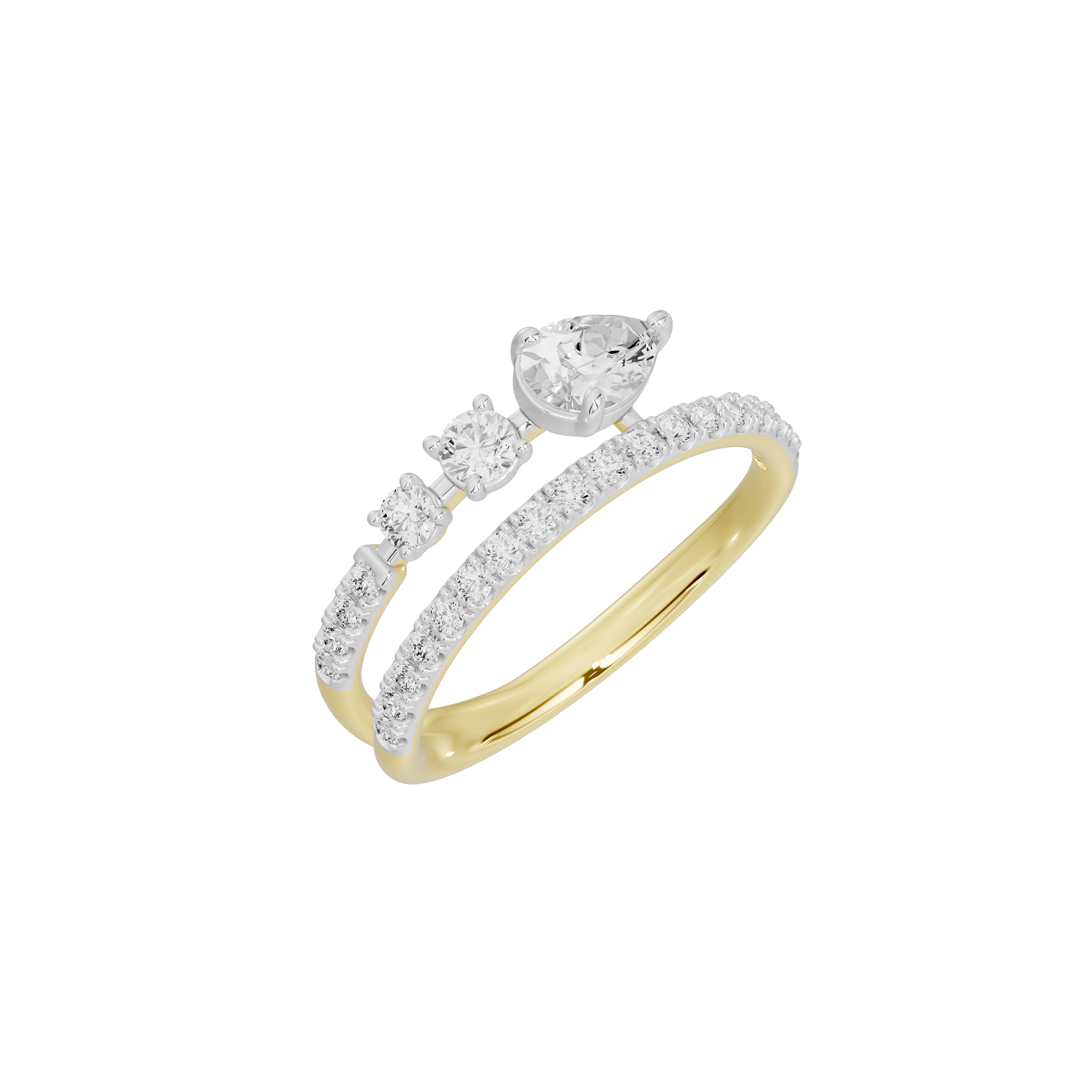 Lucky Strike Lab Diamond Ring