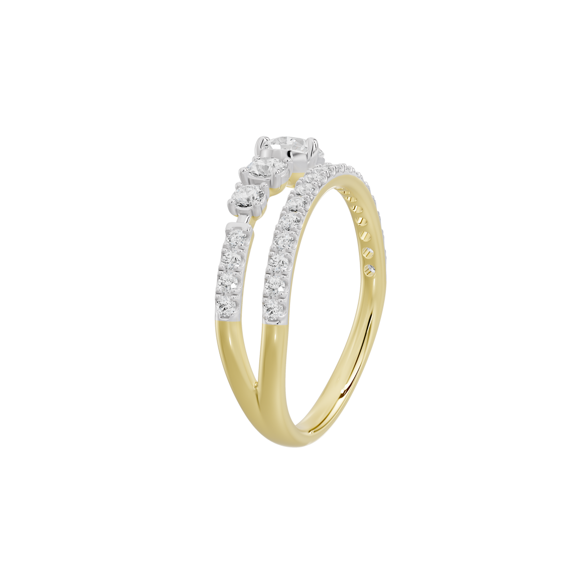 Lucky Strike Lab Diamond Ring