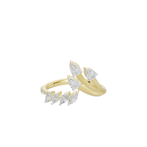 gardenia Lab Diamond Ring