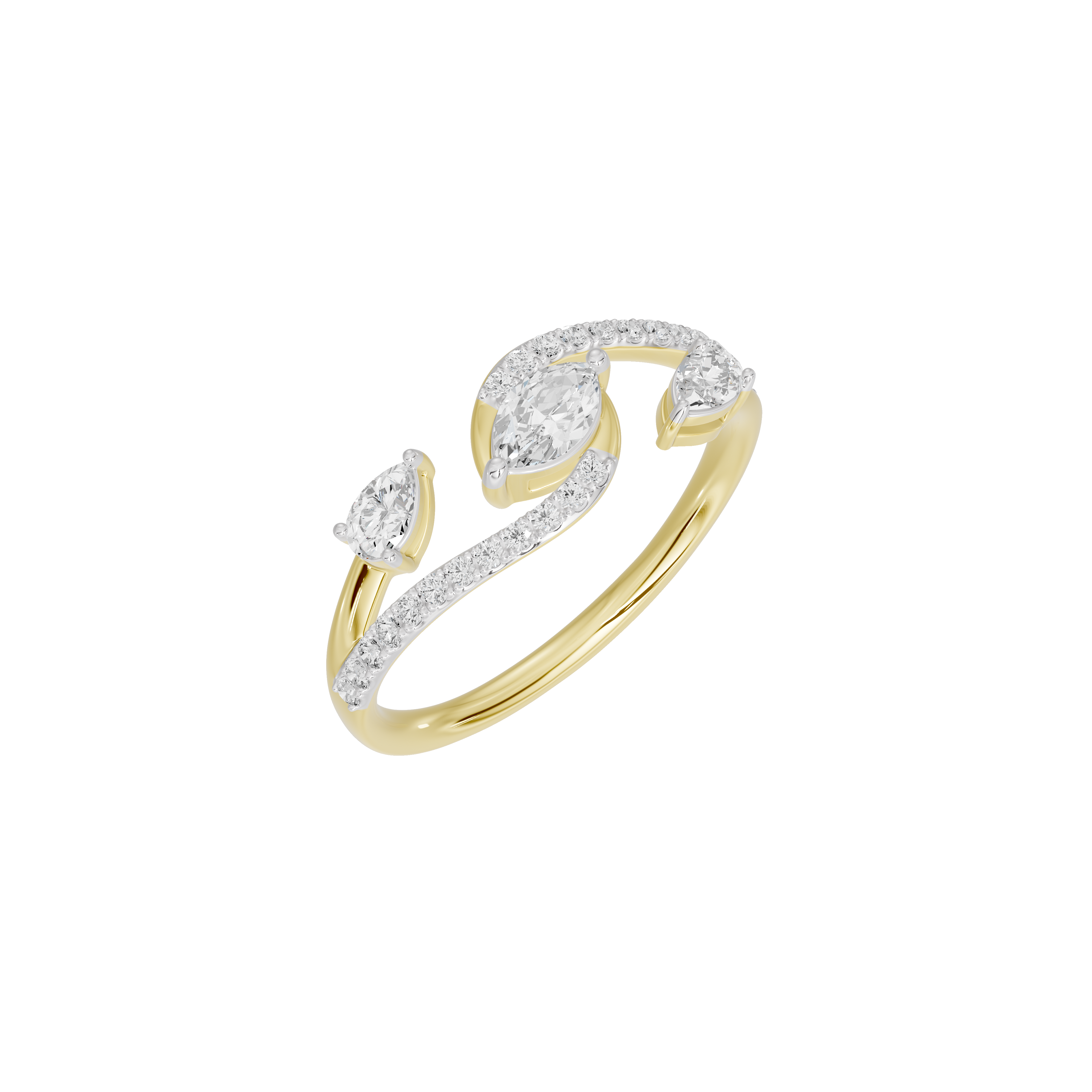 Serendipity Lab Diamond Ring