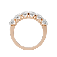 Six Sense Half Eternity Band 1.927 Carat Lab Grown Diamond