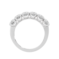 Six Sense Half Eternity Band 1.927 Carat Lab Grown Diamond