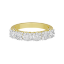Six Sense Half Eternity Band 1.927 Carat Lab Grown Diamond