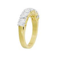 Six Sense Half Eternity Band 1.927 Carat Lab Grown Diamond