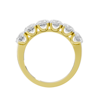 Six Sense Half Eternity Band 1.927 Carat Lab Grown Diamond