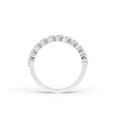 Pear Parade Half Eternity 0.641 Carat Lab Grown Diamond