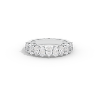 Symphonia Pear Half Eternity 1.115 Carat Lab Grown Diamond Ring