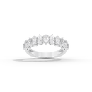 Symphonia Pear Half Eternity 1.115 Carat Lab Grown Diamond Ring