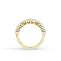 Symphonia Pear Half Eternity 1.115 Carat Lab Grown Diamond Ring