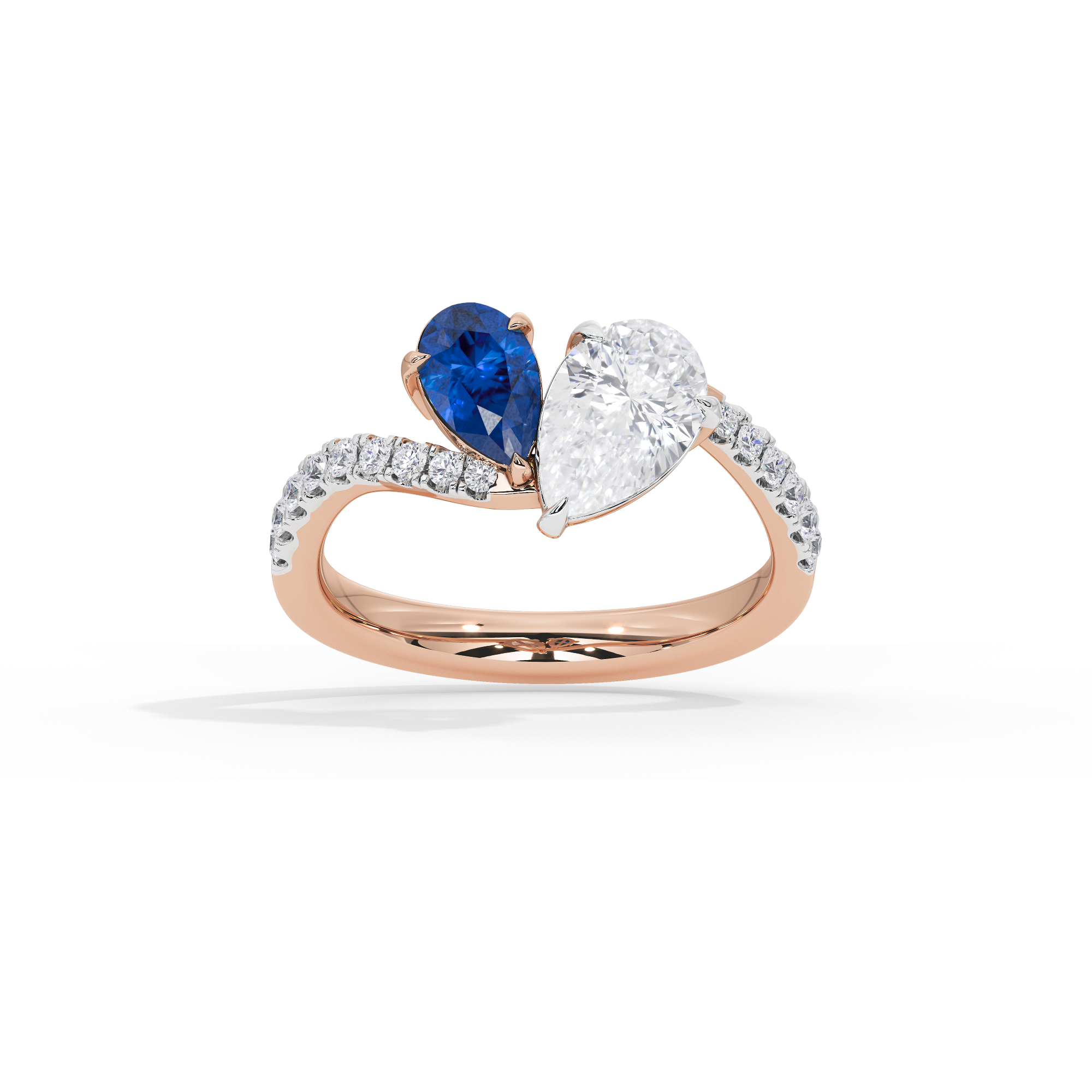 Studded Toi En Moi 1.263 Carat Lab Grown Diamond