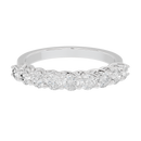 Ice Me Round Diamond Half Eternity 0.996 Carat Lab Grown Diamond