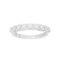 Ice Me Round Diamond Half Eternity 0.996 Carat Lab Grown Diamond