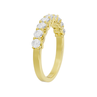 Ice Me Round Diamond Half Eternity 0.996 Carat Lab Grown Diamond