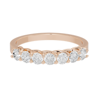 Ice Me Round Diamond Half Eternity 1.195 Carat Lab Grown Diamond