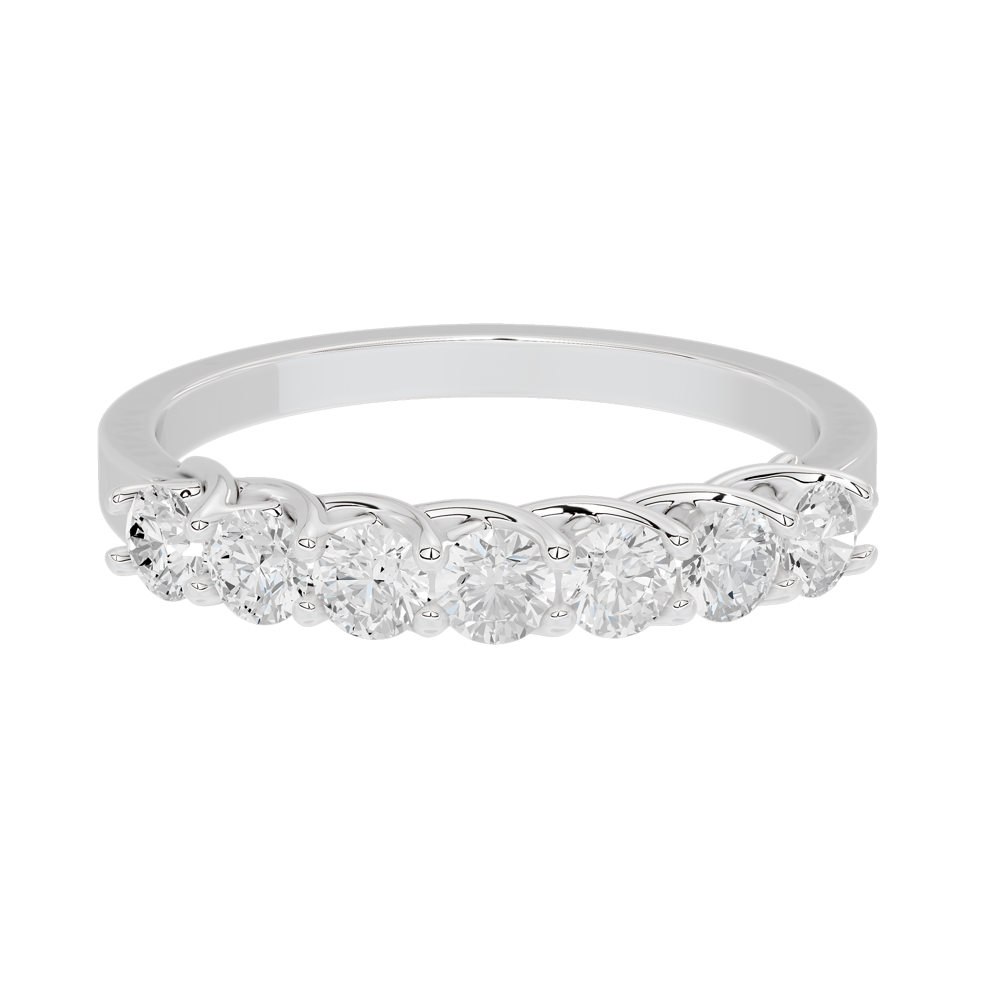 Ice Me Round Diamond Half Eternity 1.195 Carat Lab Grown Diamond