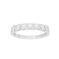 Ice Me Round Diamond Half Eternity 1.195 Carat Lab Grown Diamond
