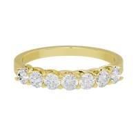 Ice Me Round Diamond Half Eternity 1.195 Carat Lab Grown Diamond