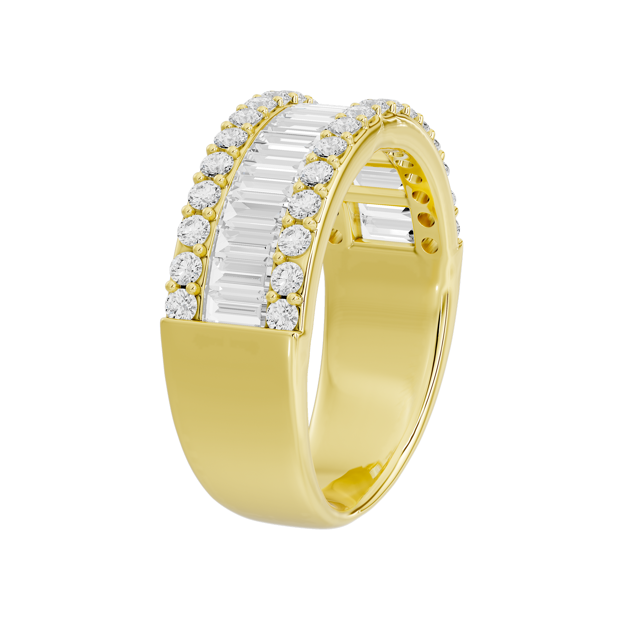 Beamline  1.872 Carat Lab Grown Diamond Ring