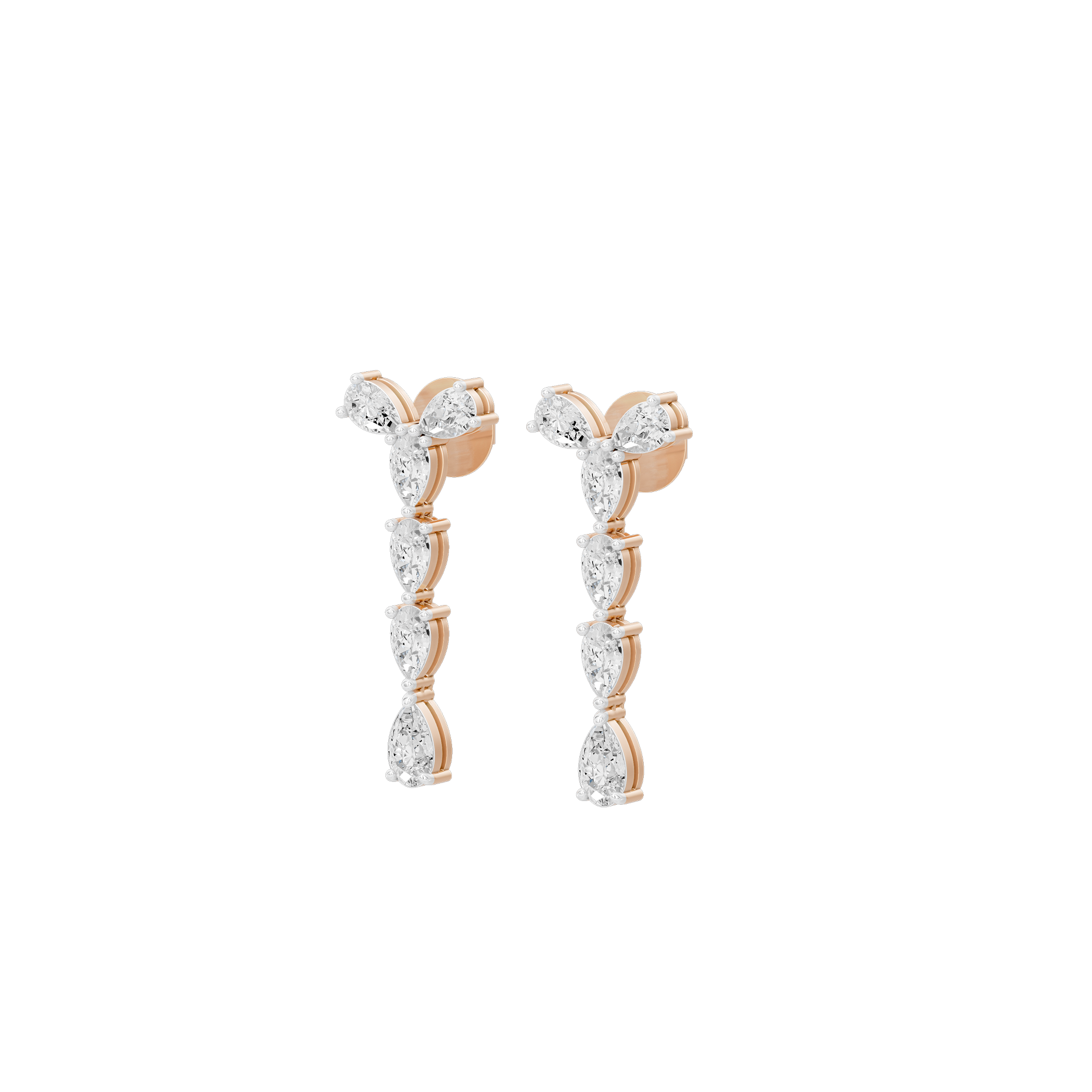 Solene Drops 4.159 Lab Grown Diamond Earring