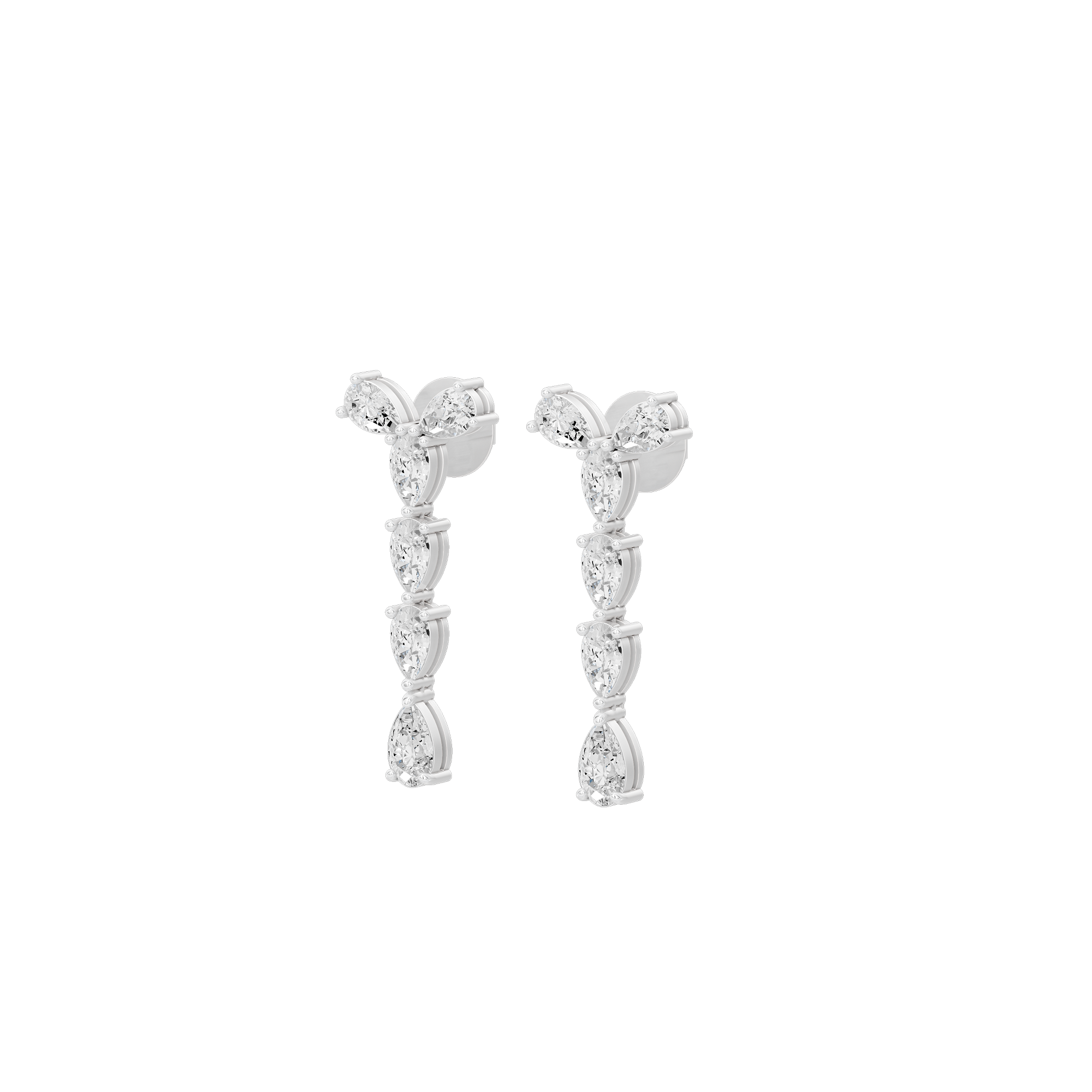 Solene Drops 4.159 Lab Grown Diamond Earring