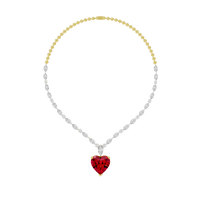 Ruby Muse 10.923 Lab Grown Diamond Necklace
