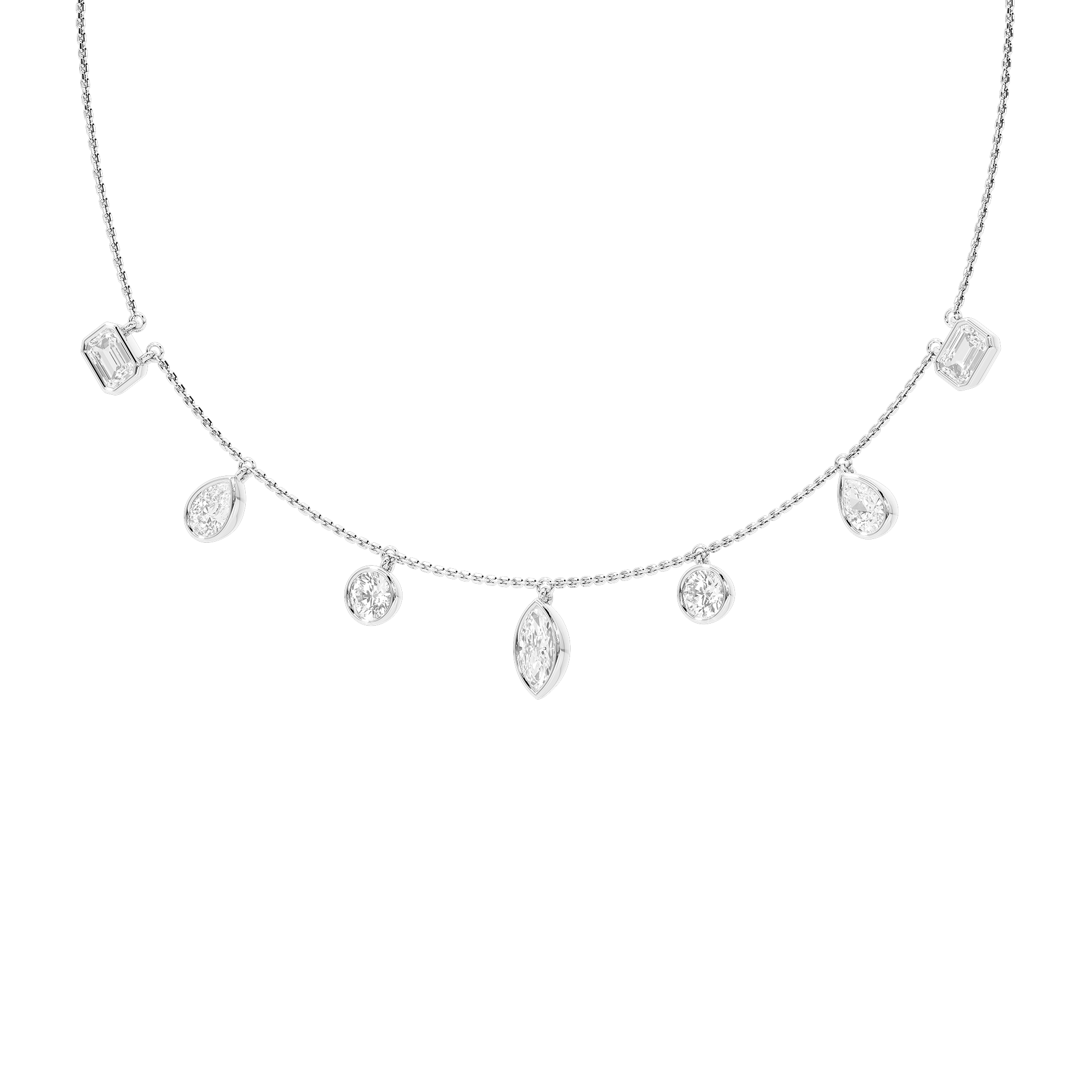 Arcade Dance 3.23 Lab Grown Diamond Necklace