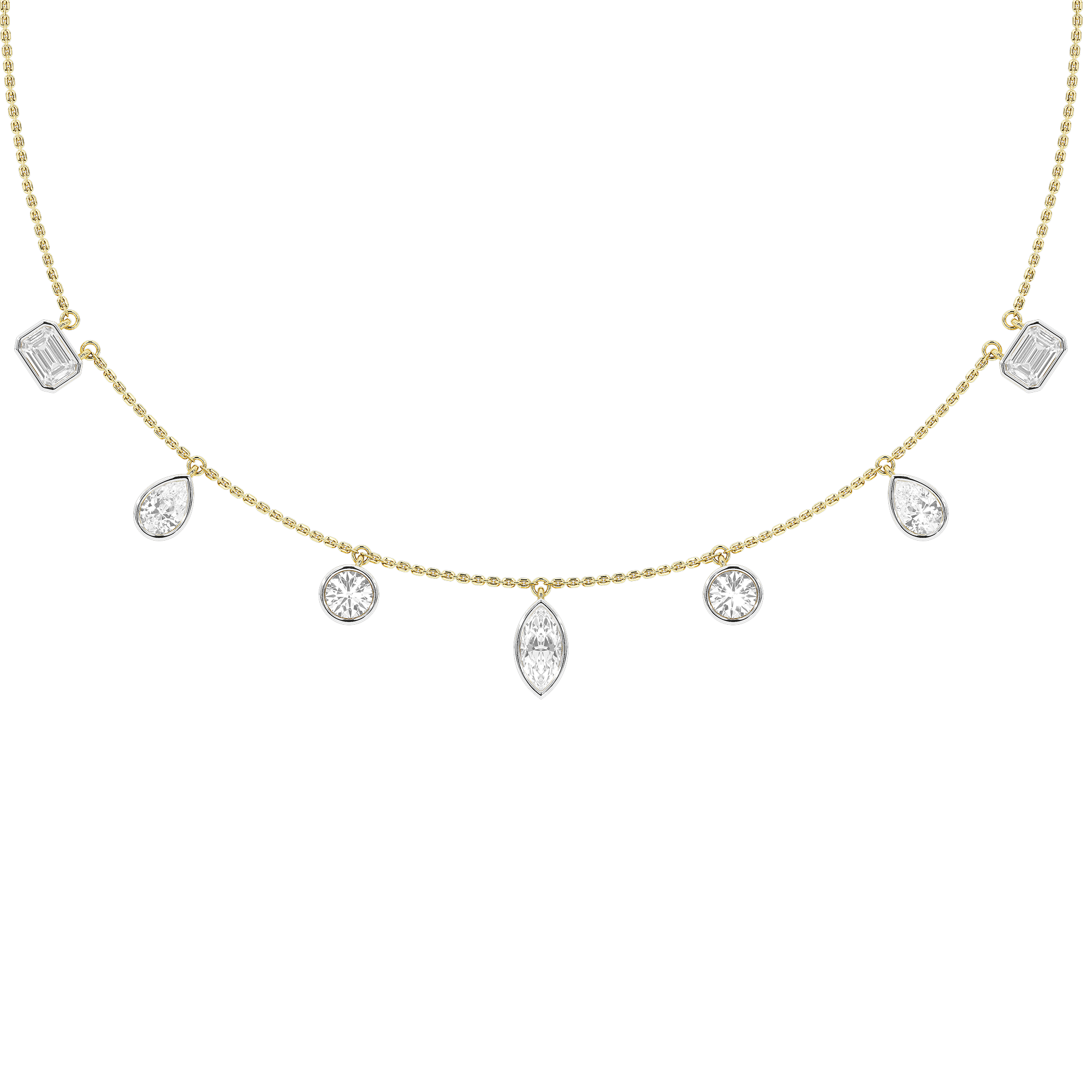 Arcade Dance 3.23 Lab Grown Diamond Necklace
