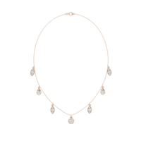Cascade Dance 3.935 Lab Grown Diamond Necklace