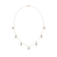 Dewdrop Dance 4.368 Lab Grown Diamond Necklace