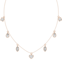 Dewdrop Dance 4.368 Lab Grown Diamond Necklace