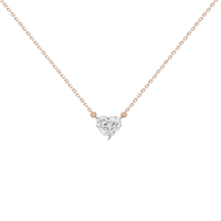 A heart 1.315 Lab Grown Diamond Pendant