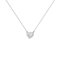 A heart 1.315 Lab Grown Diamond Pendant