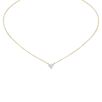 A heart 1.315 Lab Grown Diamond Pendant