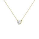 A heart 1.315 Lab Grown Diamond Pendant